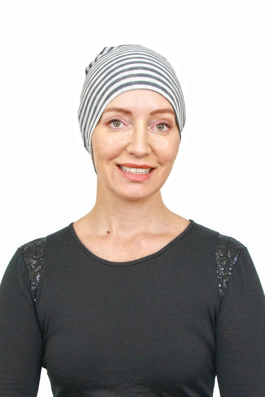 Chromatic Cancer Night Cap - Stripe - Kaus Hats1