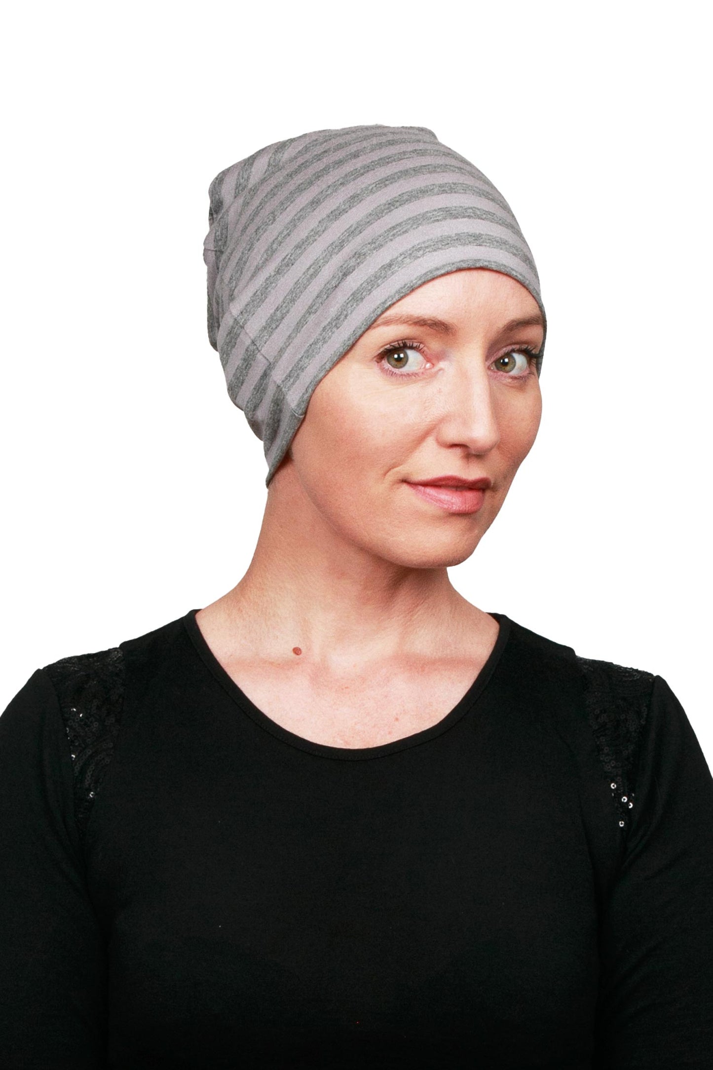 Eclipse Cancer Nightcap Hat - Grey Purple 1 - Kaus Hats