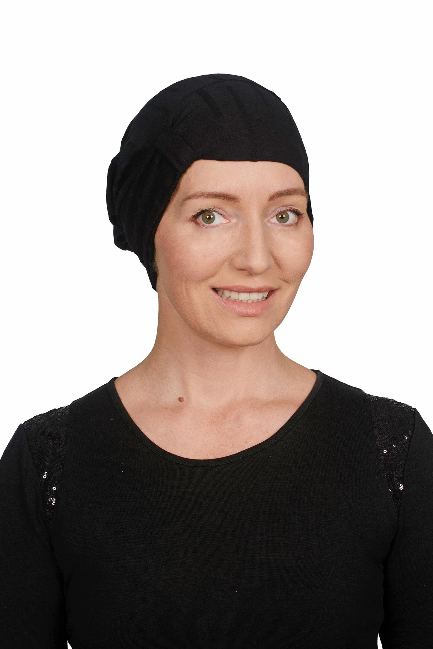 Jet Set Stripe Beanie - Black - Kaus Hats3