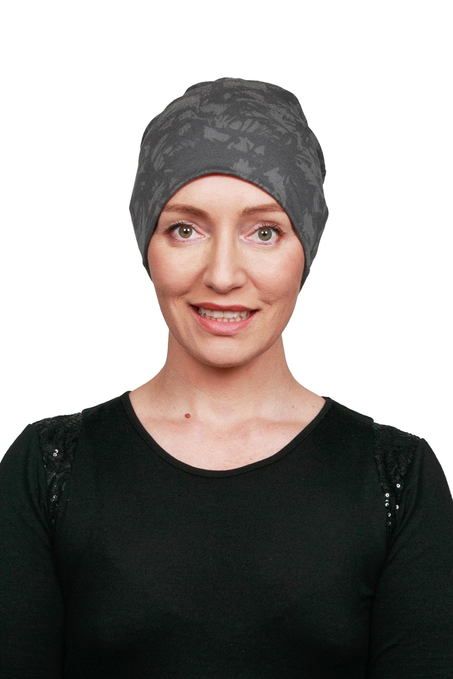 Matrix Cancer Merino Nightcap - Grey - Kaus Hats3