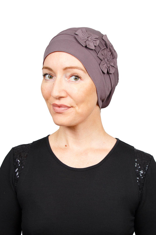 Eva Cancer Bamboo Beanie - Mushroom 1 - Kaus Hats