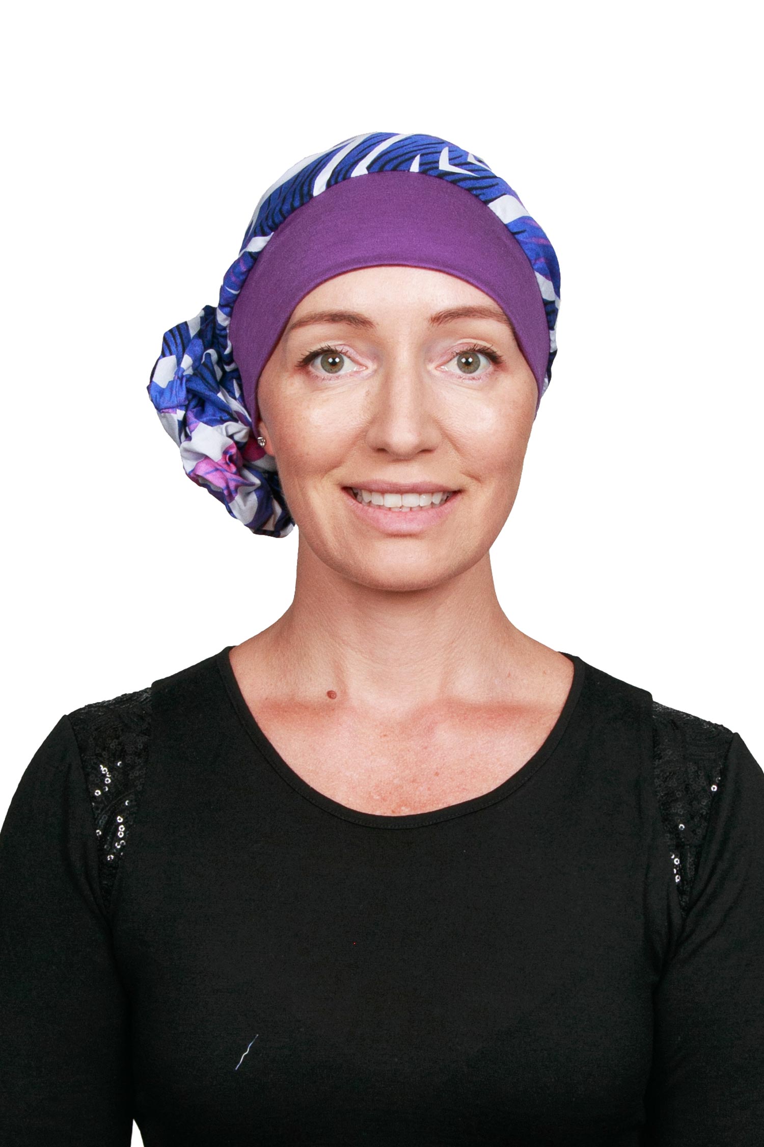 Roxo Cancer Scarf - Purple 2 - Kaus Hats