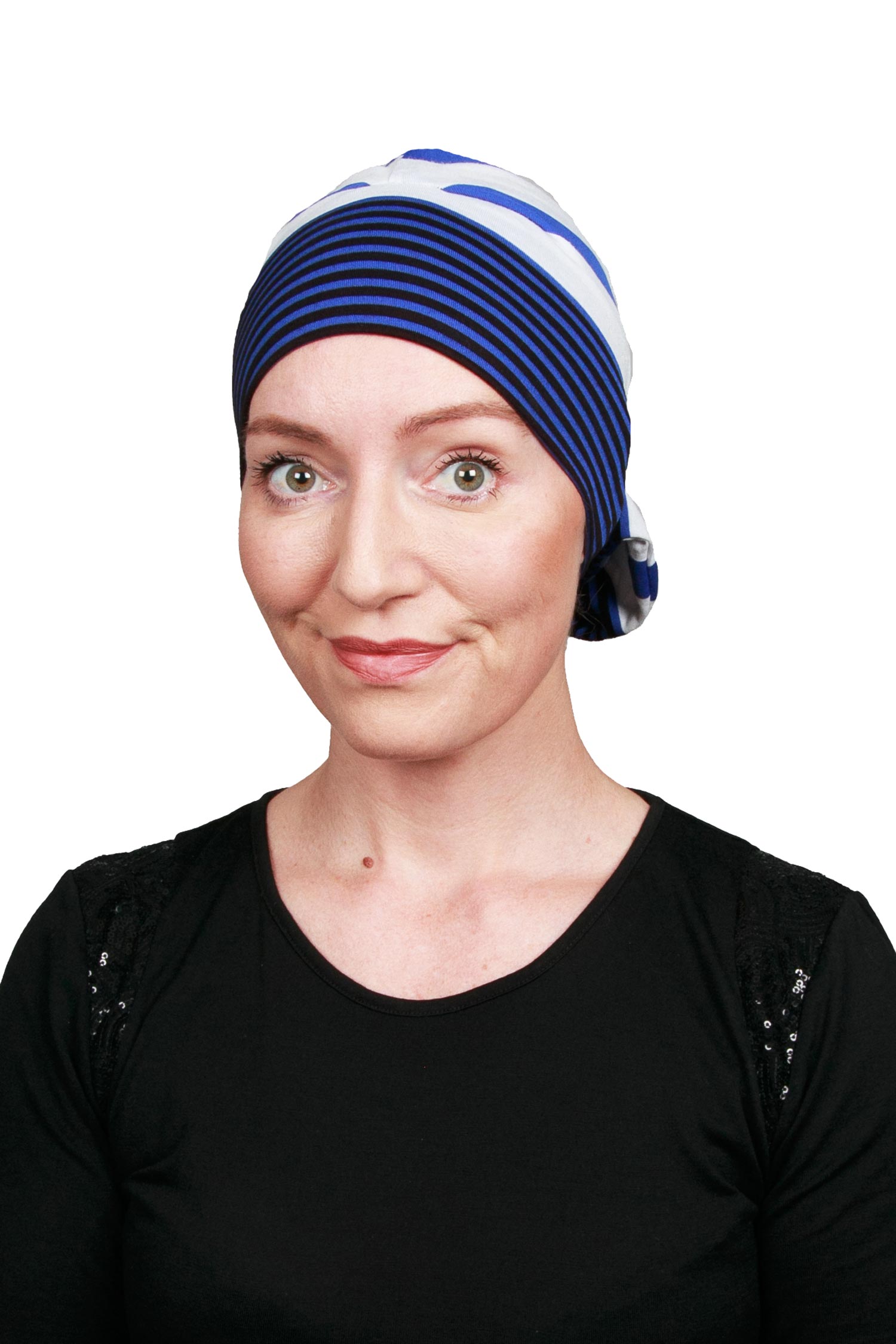 Bluekiss Cancer Turban - Blue 2 - Kaus Hats