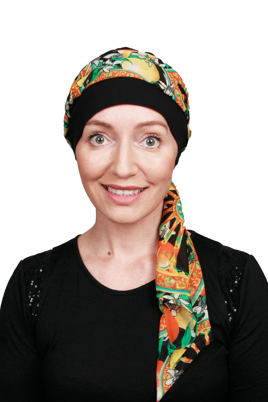 Fruitti Cancer Scarf Cap - Multi 1 - Kaus Hats