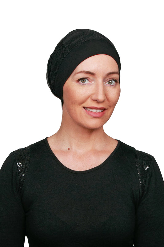 Flair Cancer Beanie - Black - Kaus Hats
