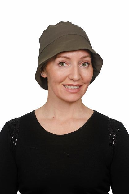 Bucket Sunhat in a Bag Olive