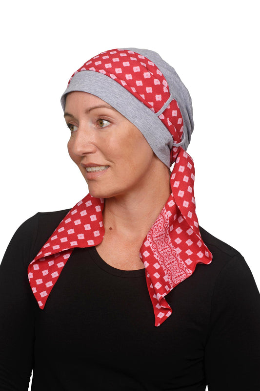 Pinky Scarf Hat