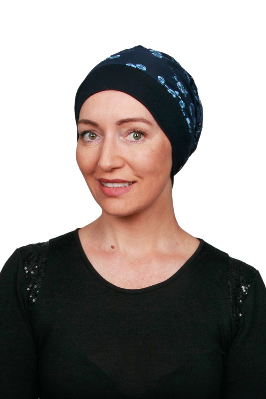 Sapphire Cancer Beanie - Ink - Kaus Hats