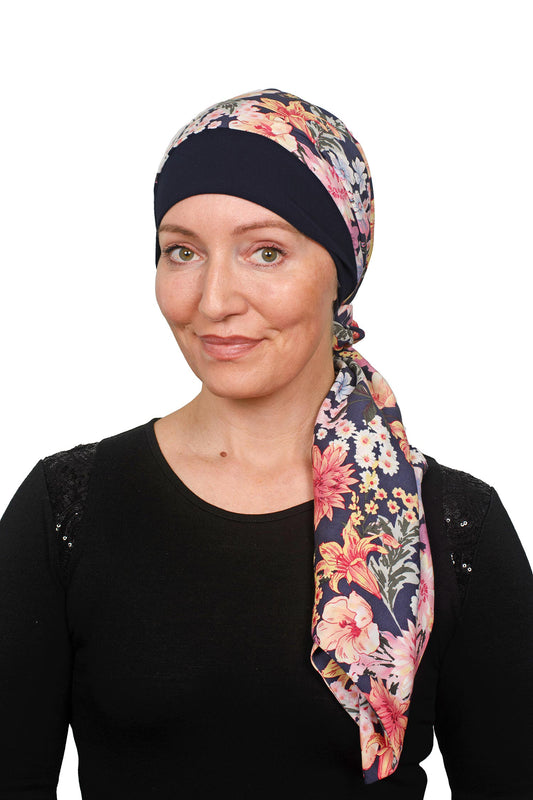 Twilight Attached Scarf Hat