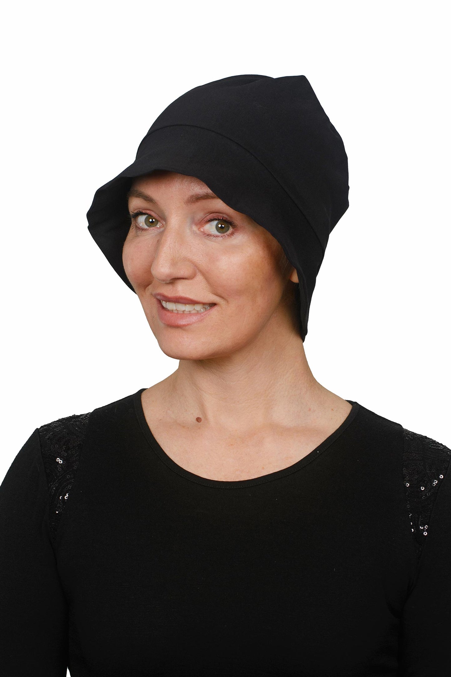 Twist Black Sunhat in a Bag