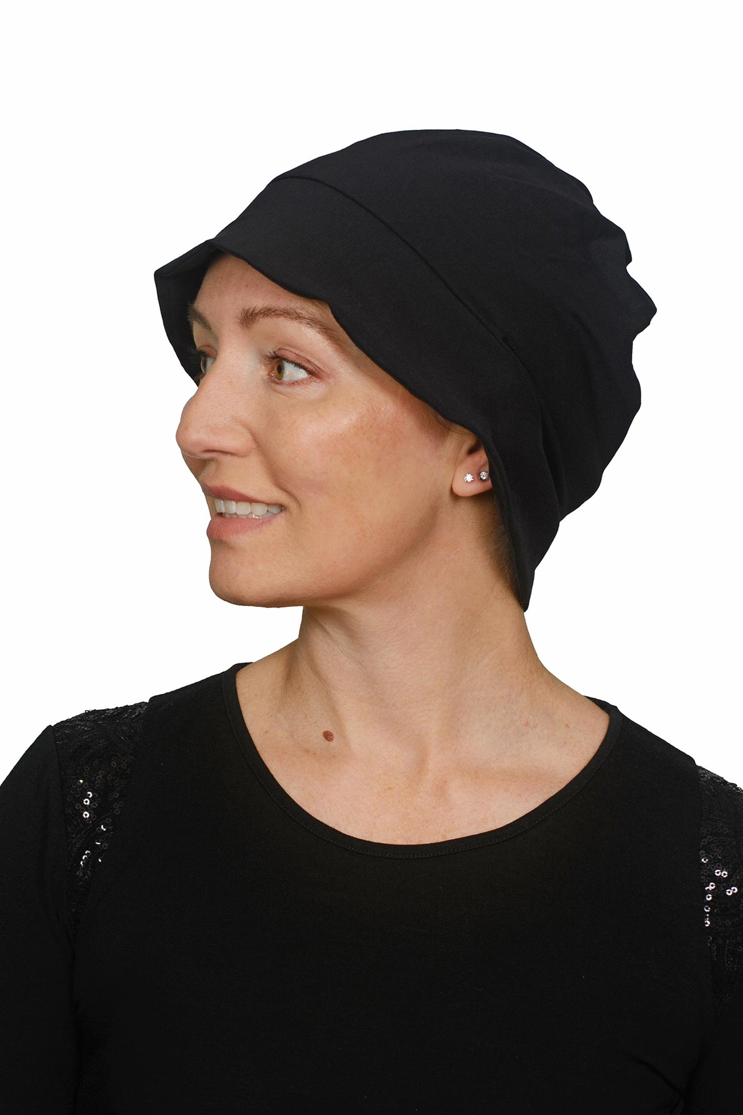 Twist Black Sunhat in a Bag