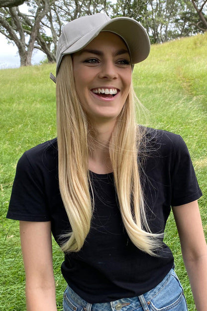 Blonde Cancer Cap - Natural 3 - Kaus Hats