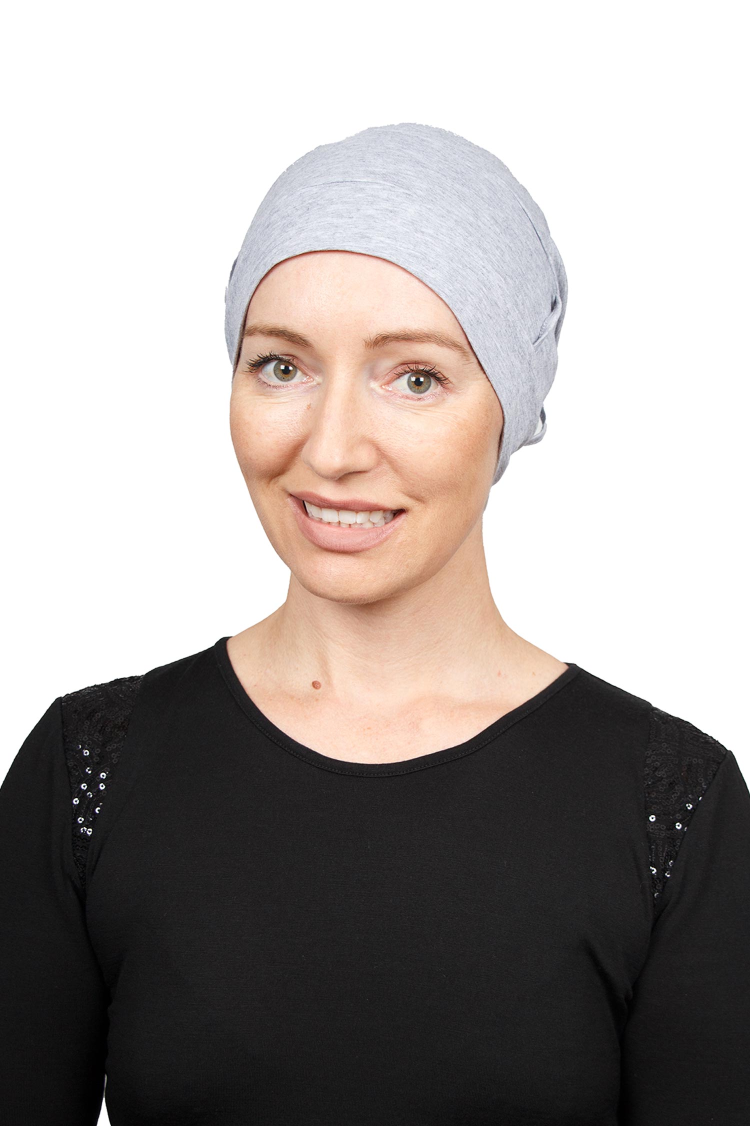 Extra Cancer Scarf Cap - Silver Marle - Kaus Hats